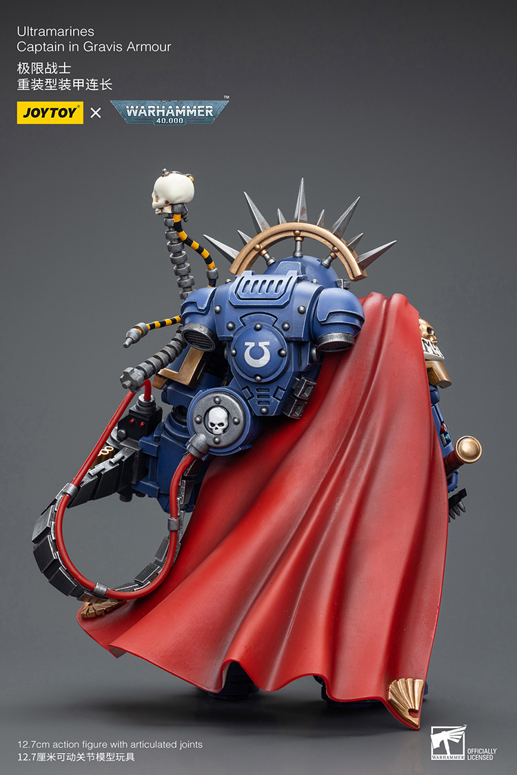 Ultramarines Captain in Gravis Armour - view 2