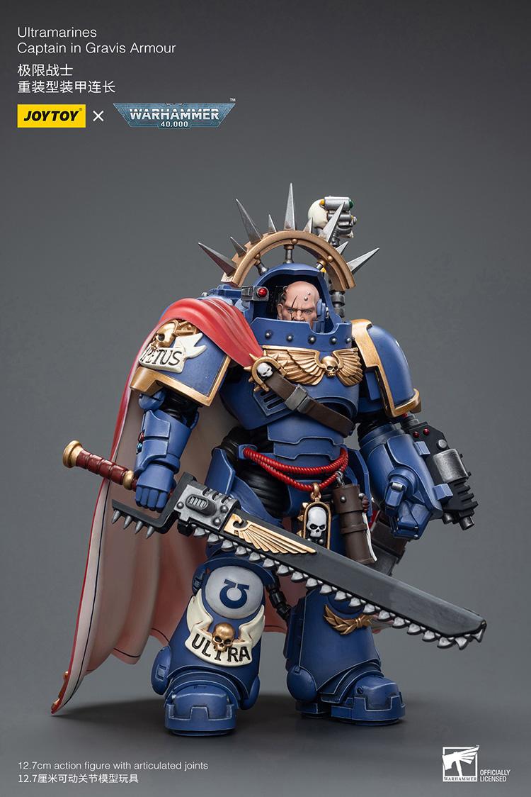 Ultramarines Captain in Gravis Armour - view 3