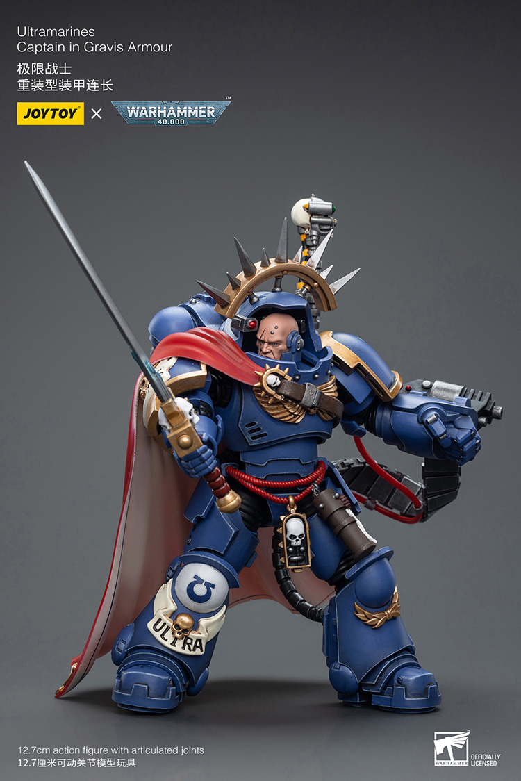Ultramarines Captain in Gravis Armour - view 6