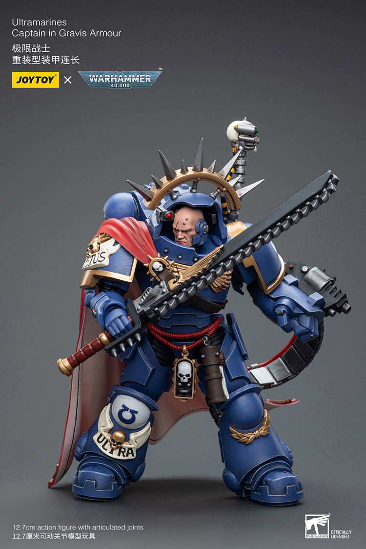 Ultramarines Captain in Gravis Armour - view 7
