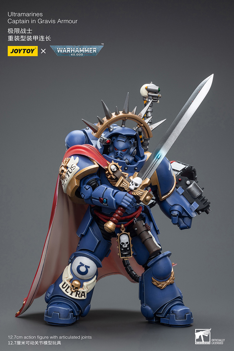 Ultramarines Captain in Gravis Armour - view 8