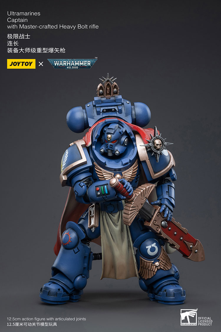 Ultramarines Captain with Master-crafted Heavy Bolt rifle - main product image
