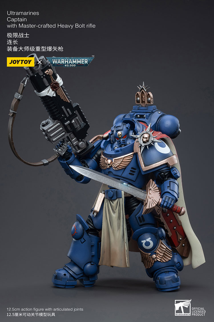 Ultramarines Captain with Master-crafted Heavy Bolt rifle - view 5
