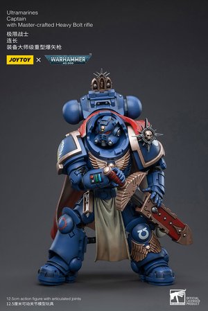 Ultramarines Captain with Master-crafted Heavy Bolt rifle - Premium action figure - $69.99