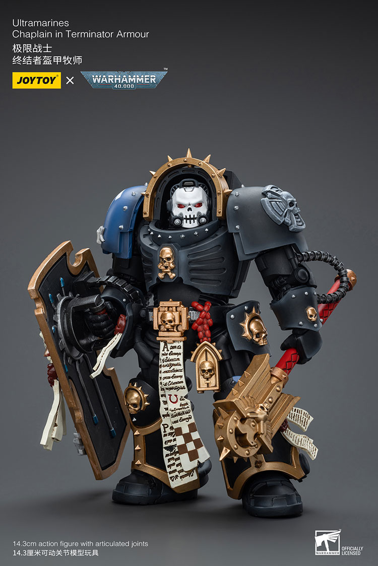 Ultramarines Chaplain in Terminator Armour - view 2