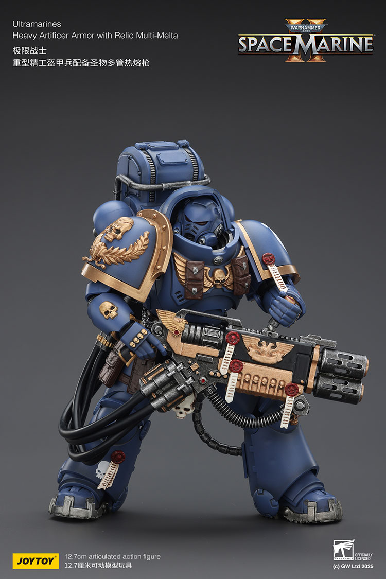 Ultramarines Heavy Artificer Armor with Relic Multi-Melta - view 5