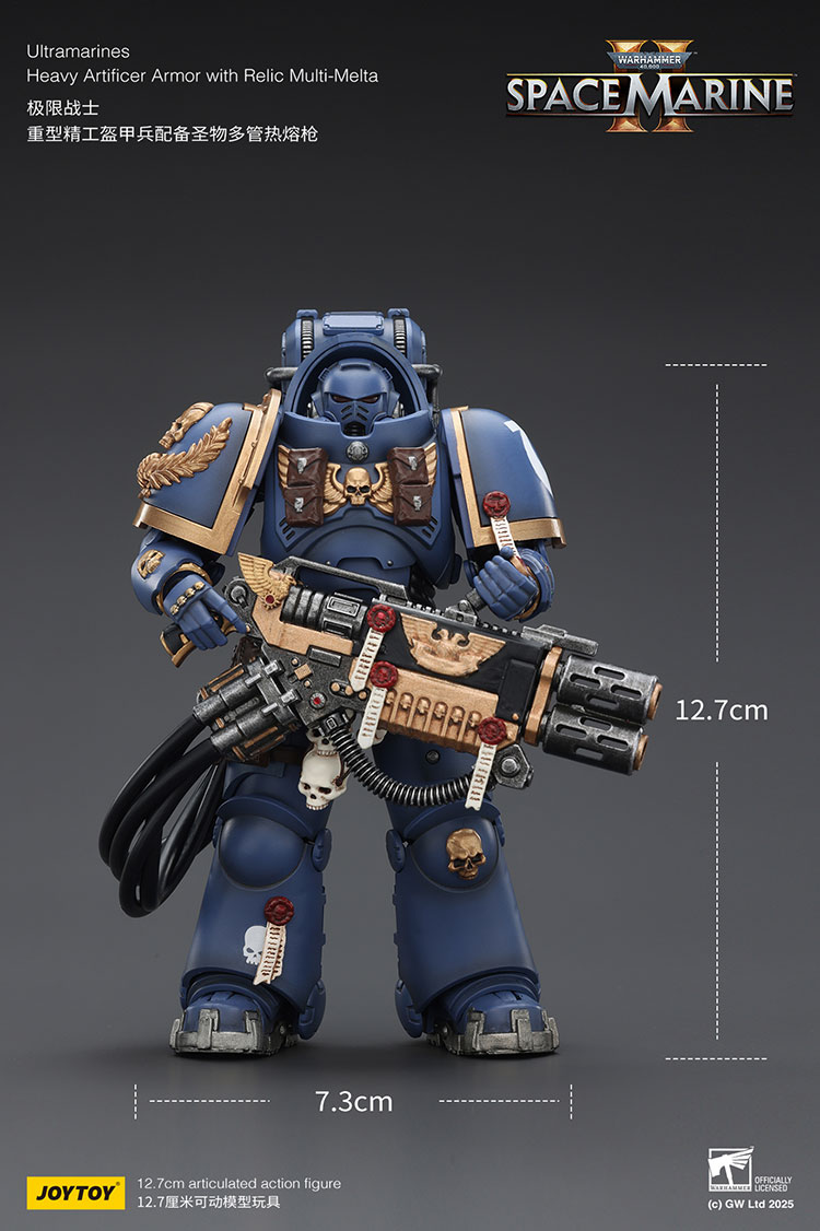 Ultramarines Heavy Artificer Armor with Relic Multi-Melta - view 11