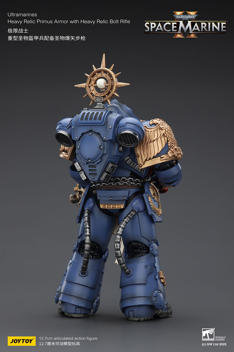 Ultramarines Heavy Relic Primus Armor with Heavy Relic Bolt Rifle - view 5