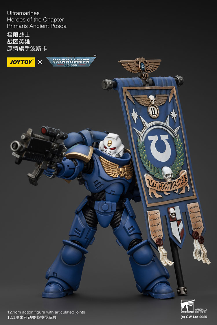 Ultramarines Heroes of the Chapter Primaris Ancient Posca - view 5