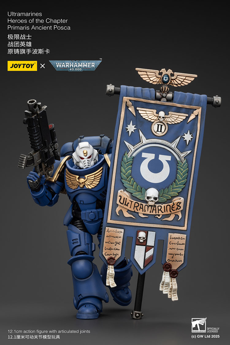 Ultramarines Heroes of the Chapter Primaris Ancient Posca - view 6