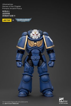 Ultramarines Heroes of the Chapter Primaris Ancient Posca - Premium action figure - $39.99