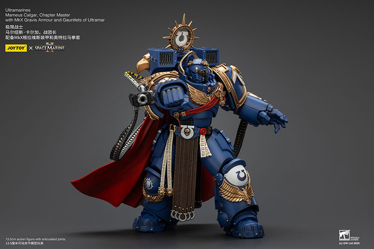 Ultramarines Marneus Calgar, Chapter Master with MKX Gravis Armour and Gauntlets of Ultramar - view 6