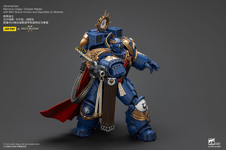 Ultramarines Marneus Calgar, Chapter Master with MKX Gravis Armour and Gauntlets of Ultramar - view 7