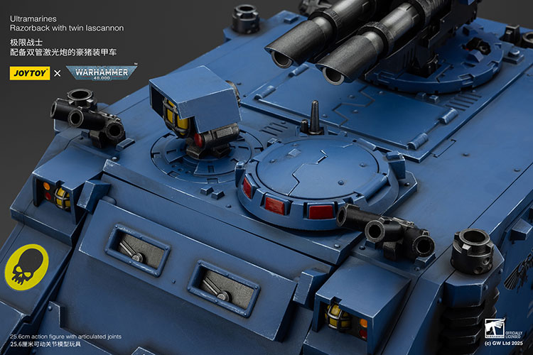 Ultramarines Razorback with twin lascannon - view 6