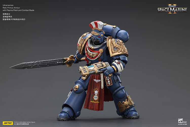 Ultramarines Relic Primus Armour with Plasma Pistol and Combat Blade - view 7