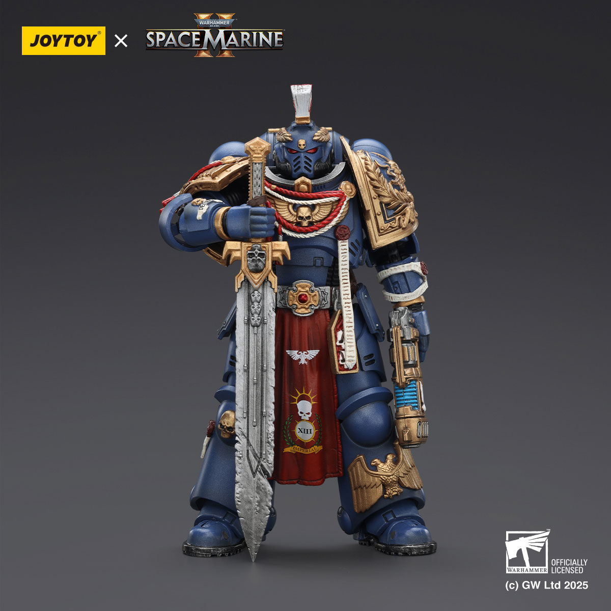 Ultramarines Relic Primus Armour with Plasma Pistol and Combat Blade - view 18