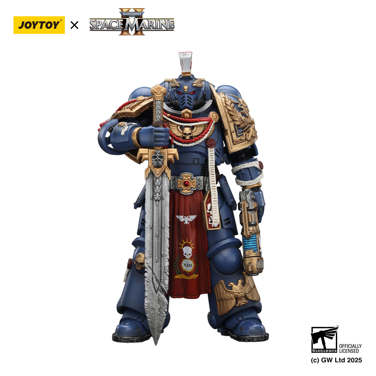 Ultramarines Relic Primus Armour with Plasma Pistol and Combat Blade - view 19