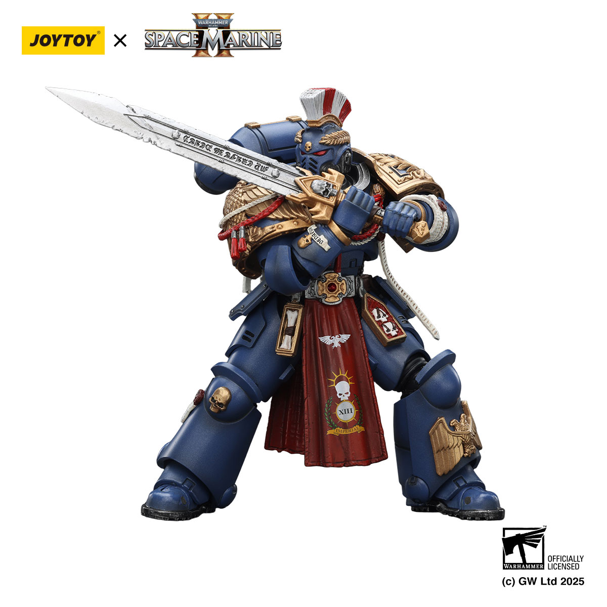 Ultramarines Relic Primus Armour with Plasma Pistol and Combat Blade - view 21