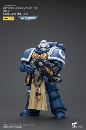 Ultramarines Sternguard Veteran with Bolt Rifle - Premium action figure - $46.99