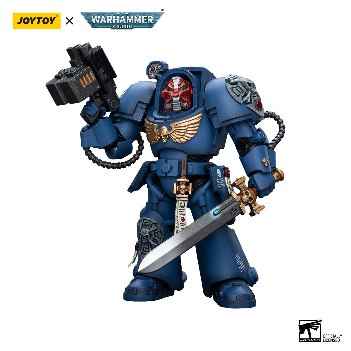 Ultramarines Terminator Squad Sergeant with Power Sword and Teleport Homer - view 10