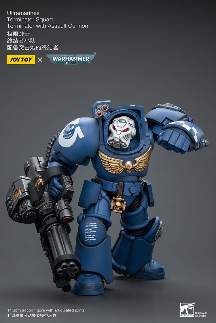 Ultramarines Terminator Squad Terminator with Assault Cannon - view 5