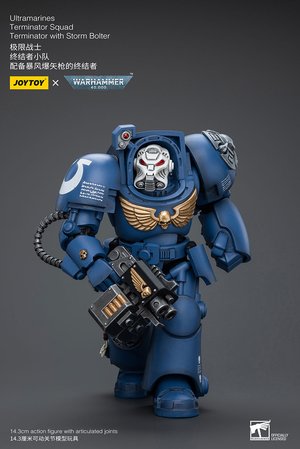 Ultramarines Terminator Squad Terminator with Storm Bolter - Premium action figure - $54.99