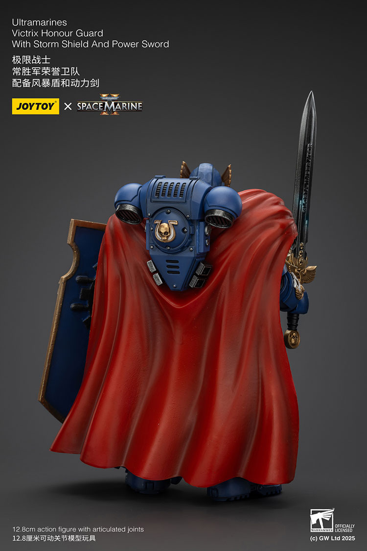 Ultramarines Victrix Honour Guard with Storm Shield And Power Sword - view 4