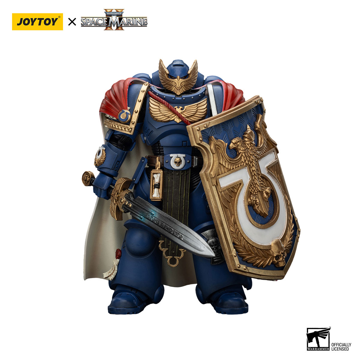 Ultramarines Victrix Honour Guard with Storm Shield And Power Sword - view 15