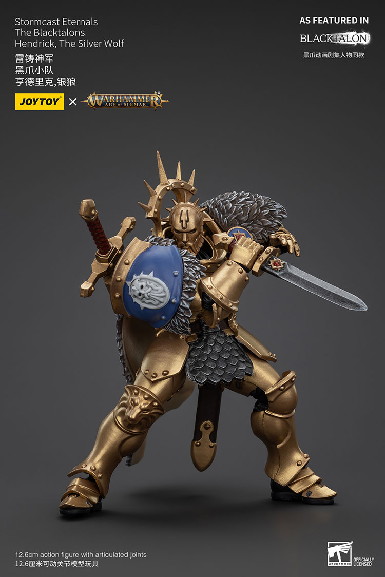 Stormcast Eternals The Blacktalons Hendrick, The Silver Wolf - view 5