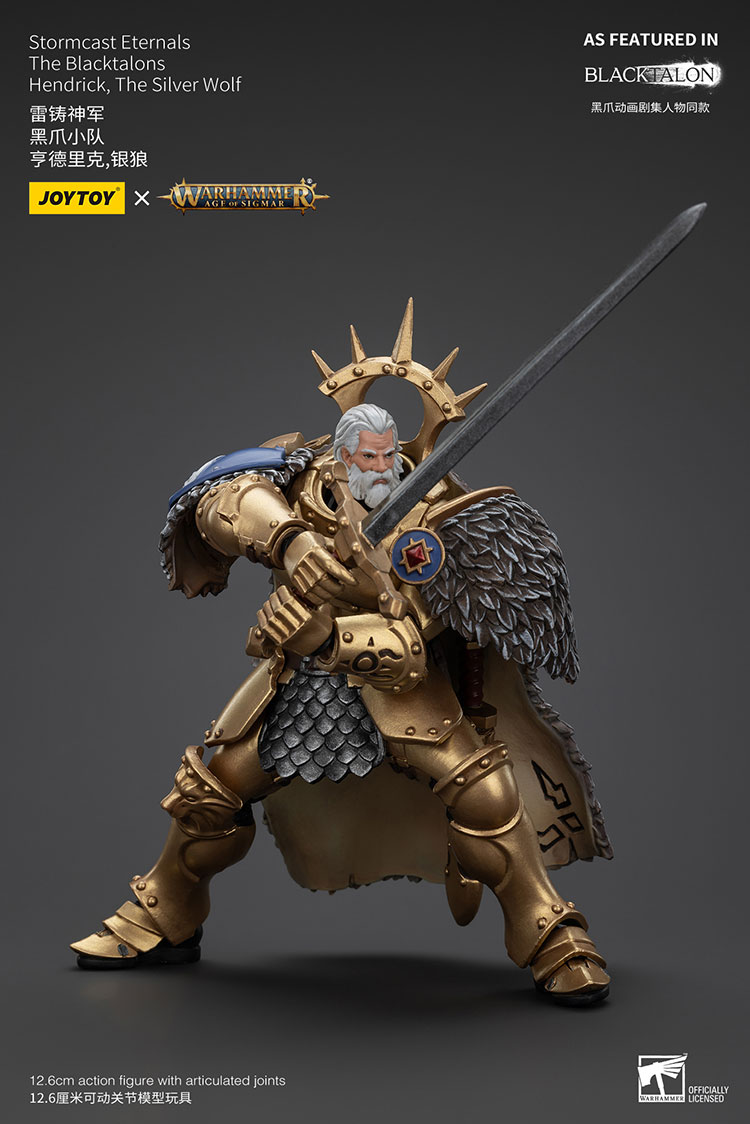 Stormcast Eternals The Blacktalons Hendrick, The Silver Wolf - view 6