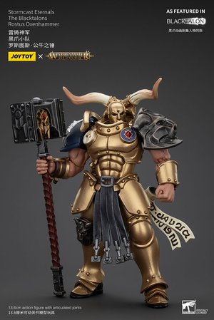 Stormcast Eternals The Blacktalons Rostus Oxenhammer - Premium action figure - $54.99
