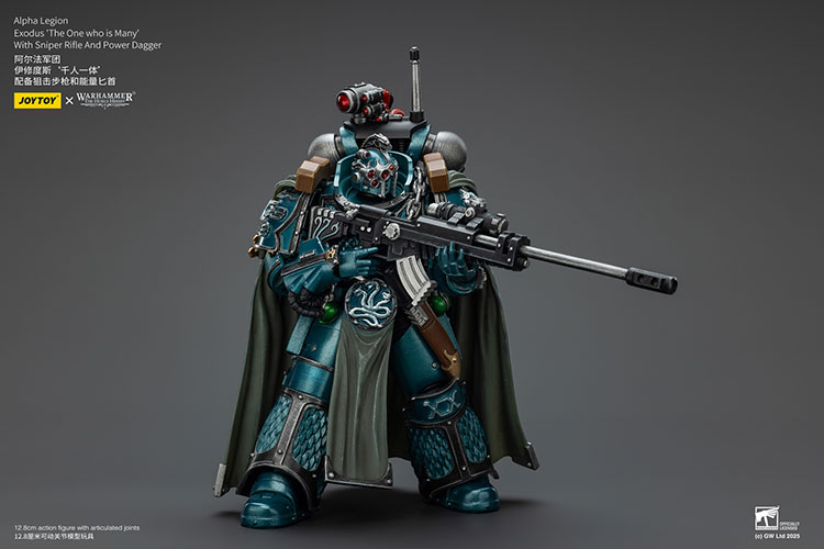 Alpha Legion Exodus 'The One who is Many’ With Sniper Rifle And Power Dagger - view 7