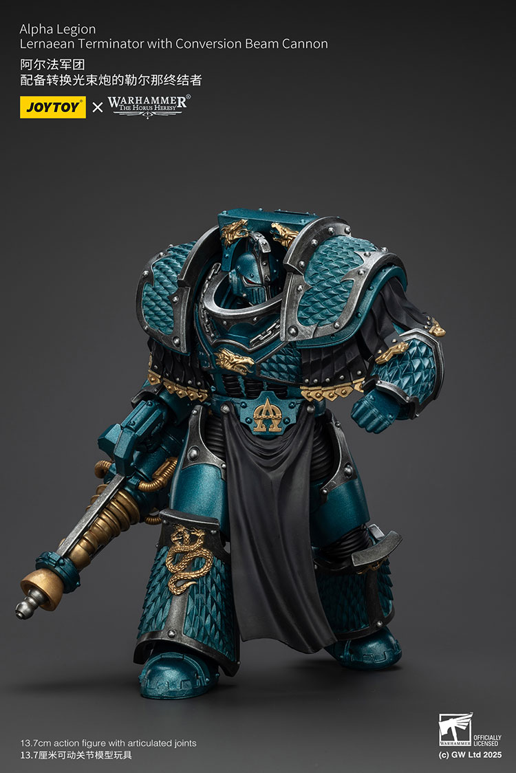 Alpha Legion Lernaean Terminator with Conversion Beam Cannon - view 7