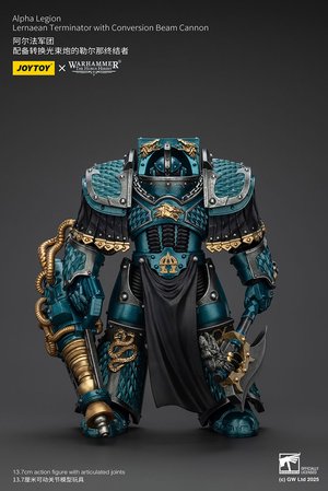 Alpha Legion Lernaean Terminator with Conversion Beam Cannon - Premium action figure - $59.99
