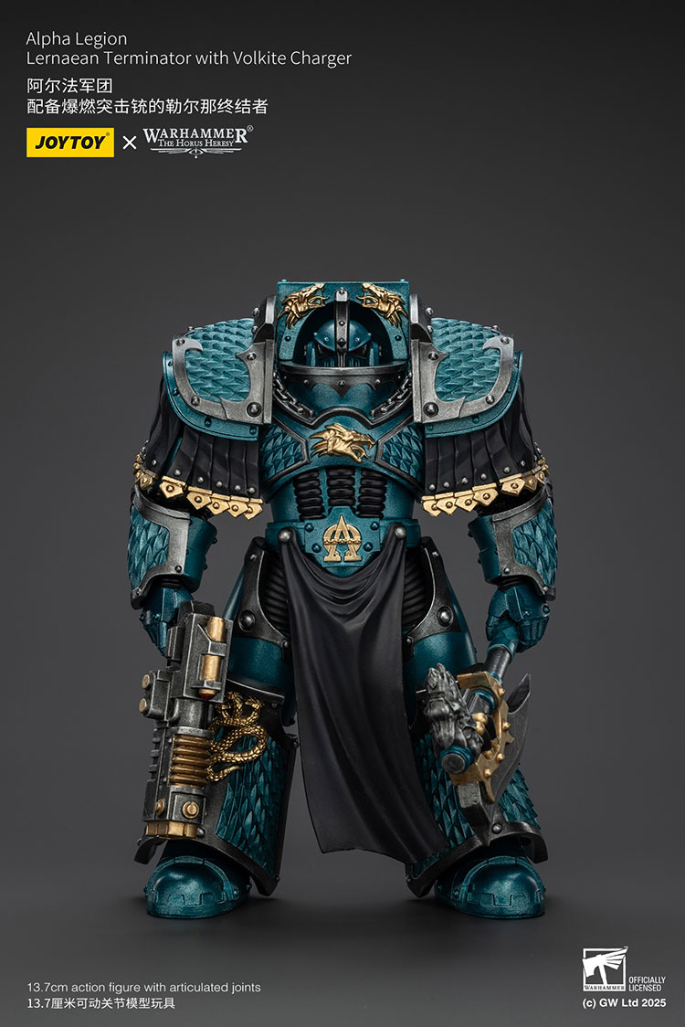 Alpha Legion Lernaean Terminator with Volkite Charger - main product image