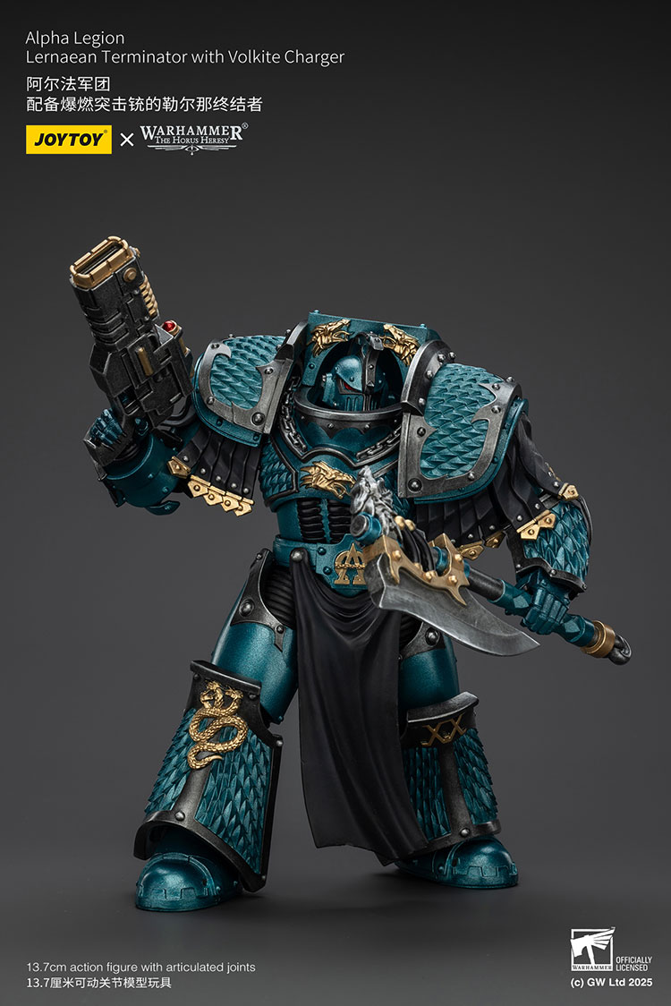 Alpha Legion Lernaean Terminator with Volkite Charger - view 4