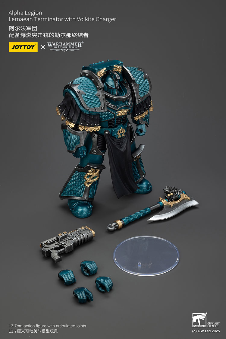 Alpha Legion Lernaean Terminator with Volkite Charger - view 8