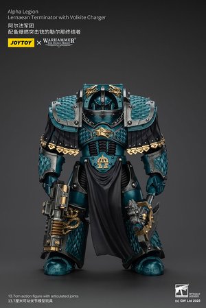 Alpha Legion Lernaean Terminator with Volkite Charger - Premium action figure - $59.99
