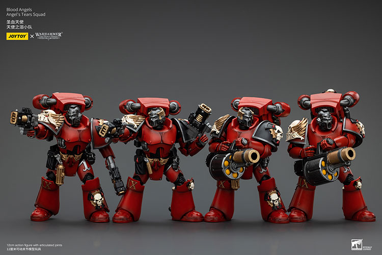 Blood Angels Angel's Tears Squad Arch-Erelim with Angel's Tears Grenade Launcher - main product image