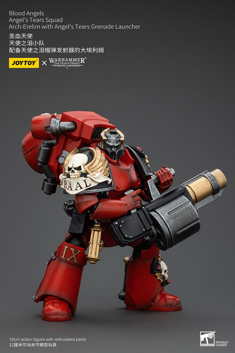 Blood Angels Angel's Tears Squad Arch-Erelim with Angel's Tears Grenade Launcher - view 7