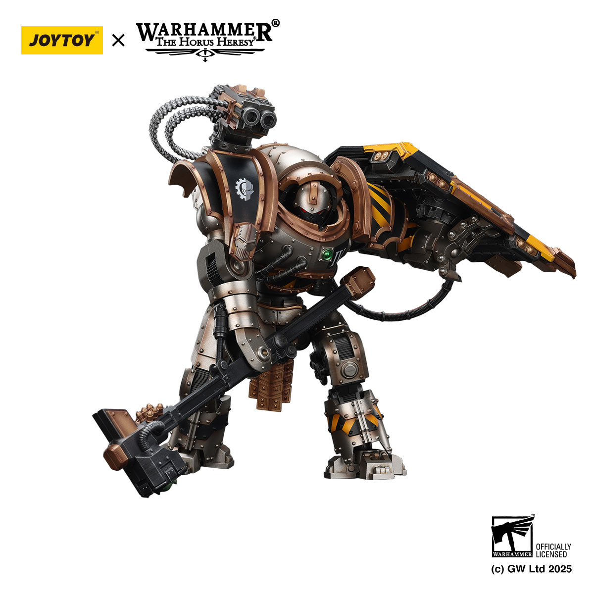 Iron Warriors Iron Circle Domitar-Ferrum Class Battle-automata with Karceri Battle Shield and Graviton Crusher - view 21