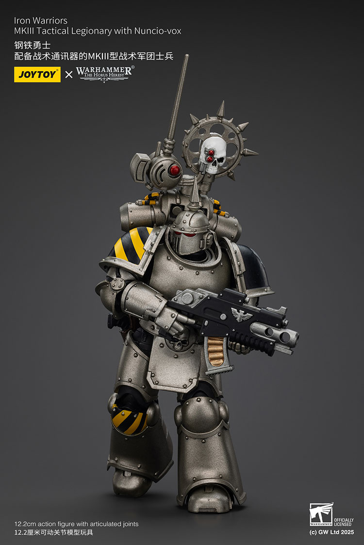Iron Warriors MKIII Tactical Legionary with Nuncio-vox - view 4
