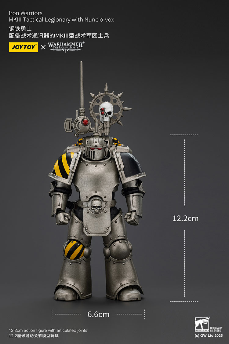 Iron Warriors MKIII Tactical Legionary with Nuncio-vox - view 7