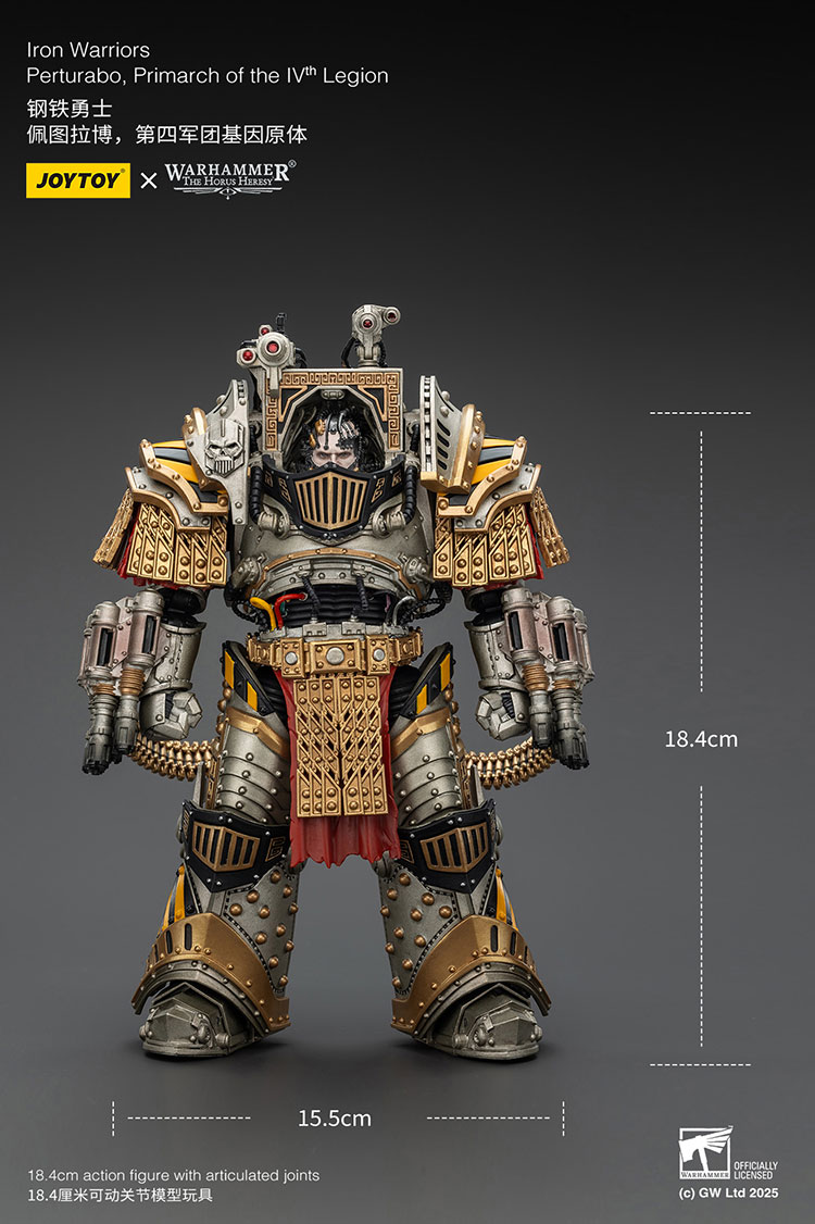 Iron Warriors Perturabo, Primarch of the lVthLegion - view 17