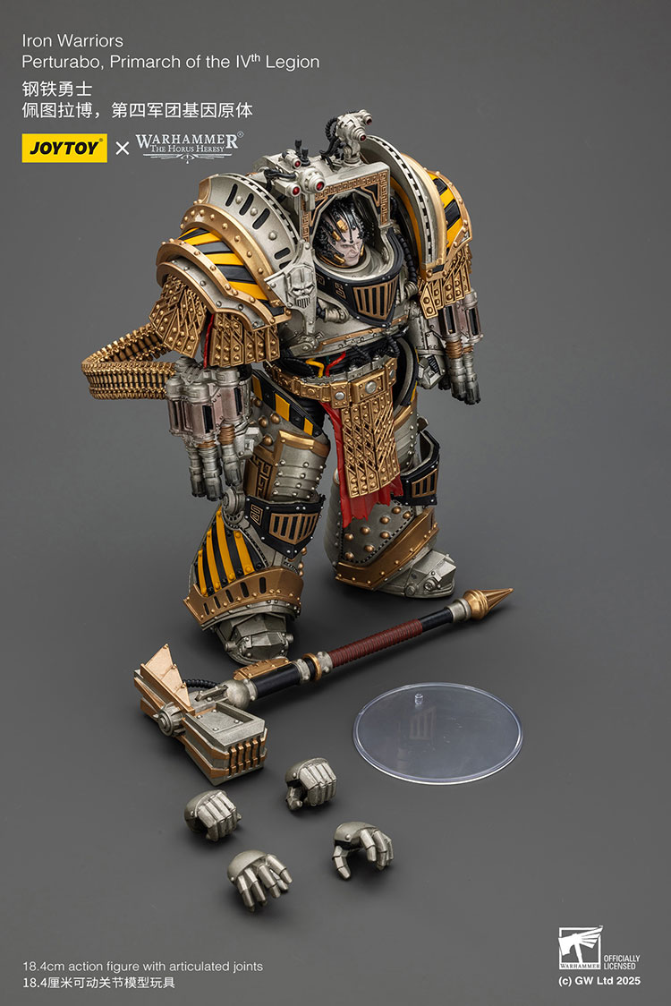 Iron Warriors Perturabo, Primarch of the lVthLegion - view 18
