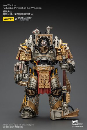 Iron Warriors Perturabo, Primarch of the lVthLegion - Premium action figure - $139.99
