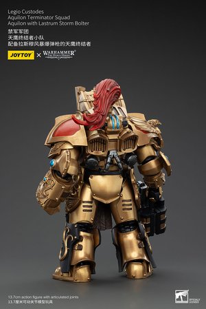 Legio Custodes Aquilon Terminator Squad Aquilon with Lastrum Storm Bolter - Premium action figure - $64.99