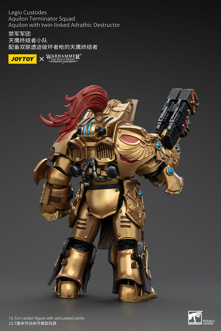 Legio Custodes Aquilon Terminator Squad Aquilon with twin-linked Adrathic Destructor - main product image