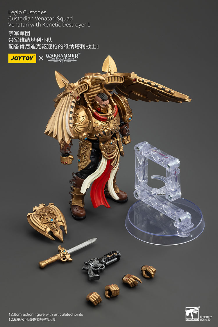 Legio Custodes Custodian Venatari Squad Venatari with Kenetic Destroyer 1 - view 8