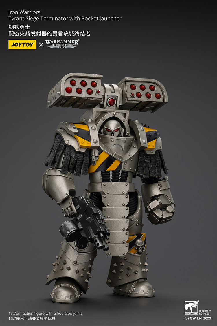 lron Warriors Tyrant Siege Terminator with Rocket launcher - view 3